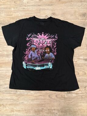 Black Outcast Graphic Tee
